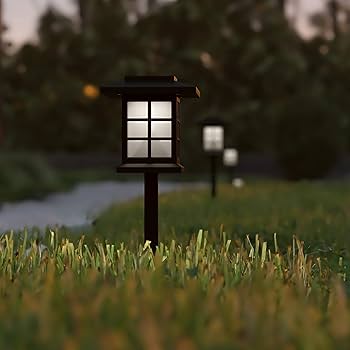 Flash Furniture Halsey Lantern Style LED Solar Lights - All